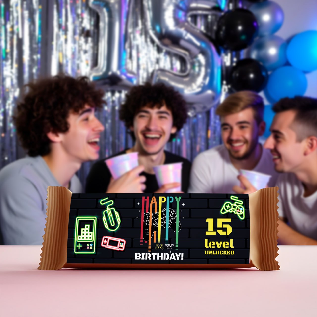 Gamer Themed Birthday Decal Set