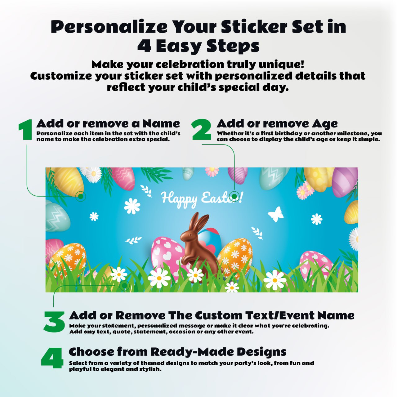Customizable Easter Set